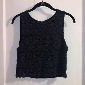 Shirt, beach cover up, black, size small